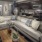 living room interior with room for large couches and furniture