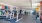 large room with lots of exercise equipment