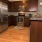 kitchen in hardwood floors with large space